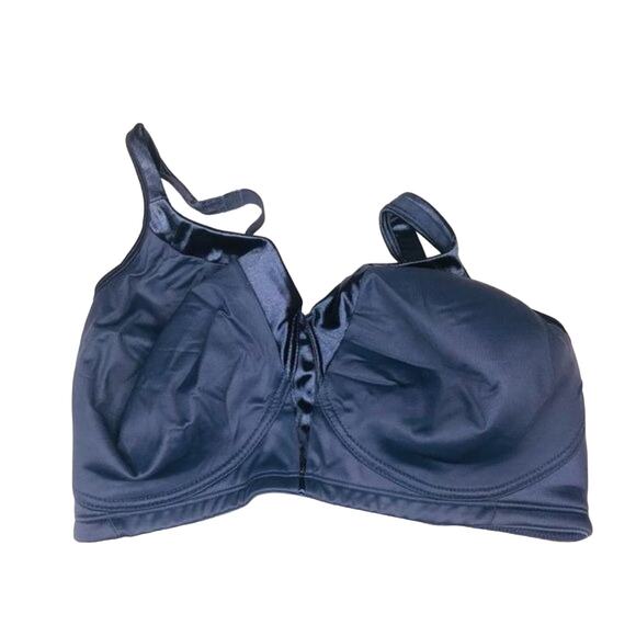 Playtex Sleek & Smooth Wireless Bra 40D grey - Picture 1 of 7